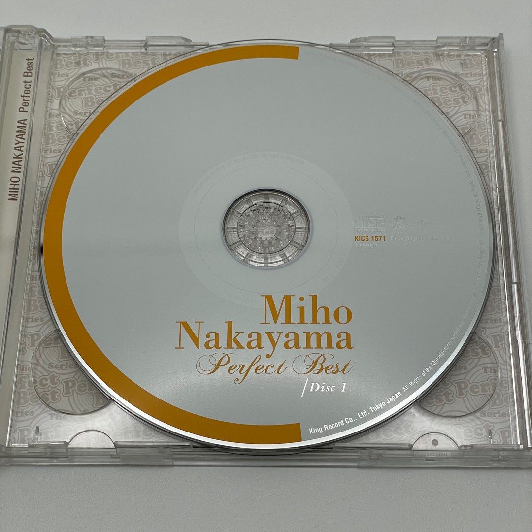 日版CD 💿 中山美穂Miho Nakayama Perfect Best CD 2枚組中山美穗精選