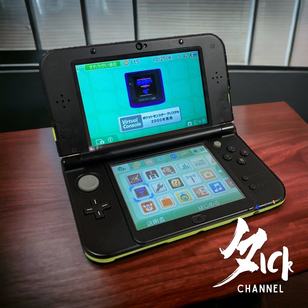 new ニンテンドー3DS LL ポケモンバンク有-