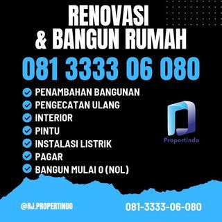 ✅️  TERPERCAYA 081333306080 JASA RENOVASI RUMAH GRESIK MANYAR GKB KEBOMAS MENGANTI BANYUURIP