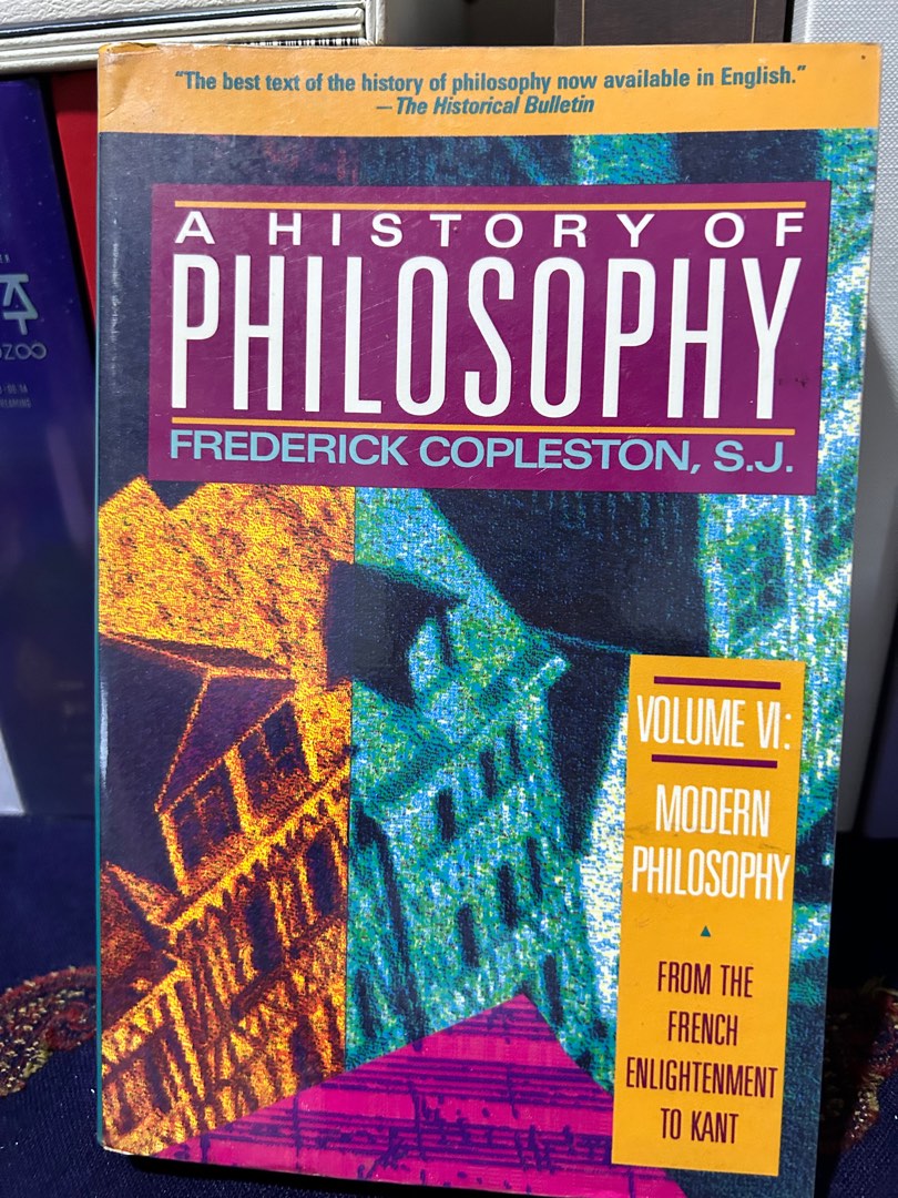 A History of Philosophy (From the French Enlightenment to Kant