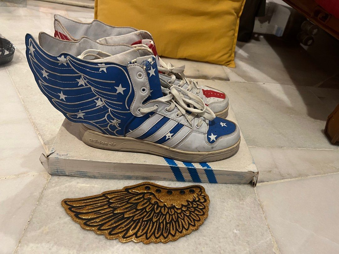Adidas jeremy scott cheap wings 2.0 femme rouge