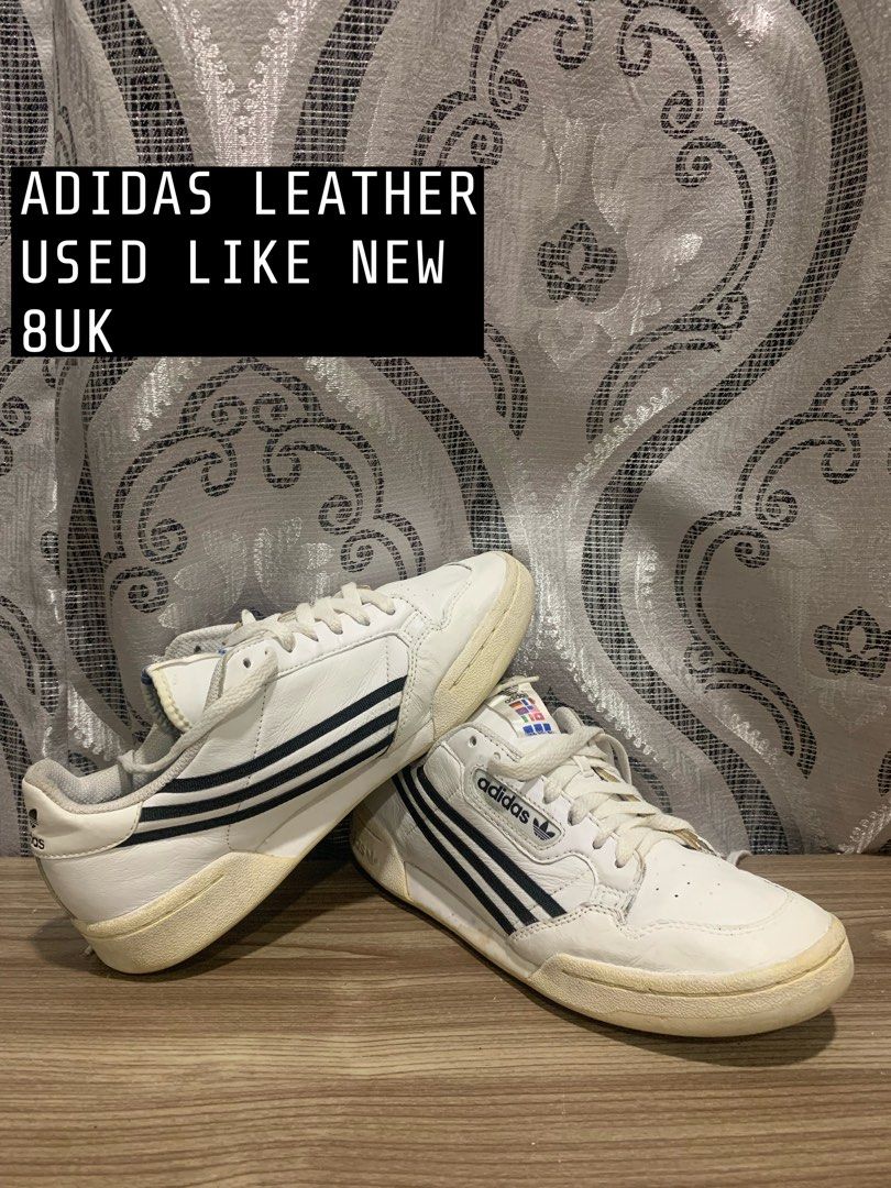 Adidas Leather, Men's Fashion, Footwear, Sneakers on Carousell