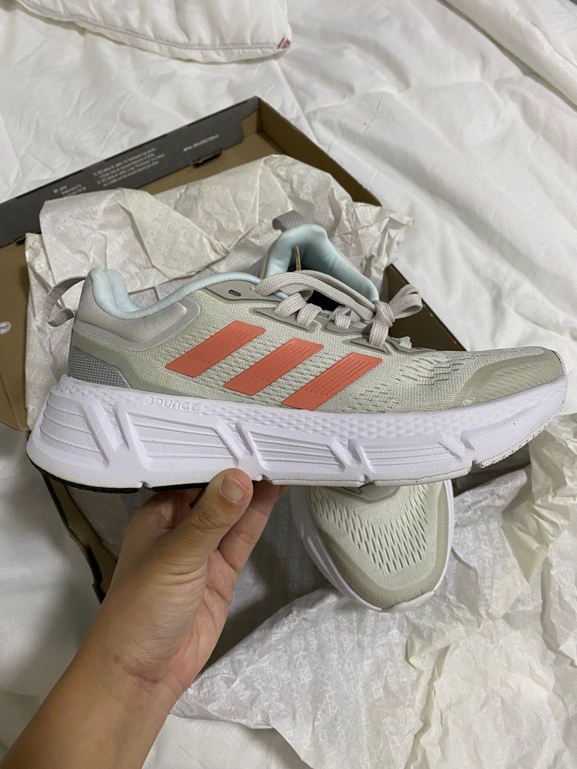 Adidas Questar Shoes Grey Pink