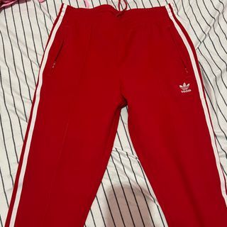 Adidas Red Trackpants
