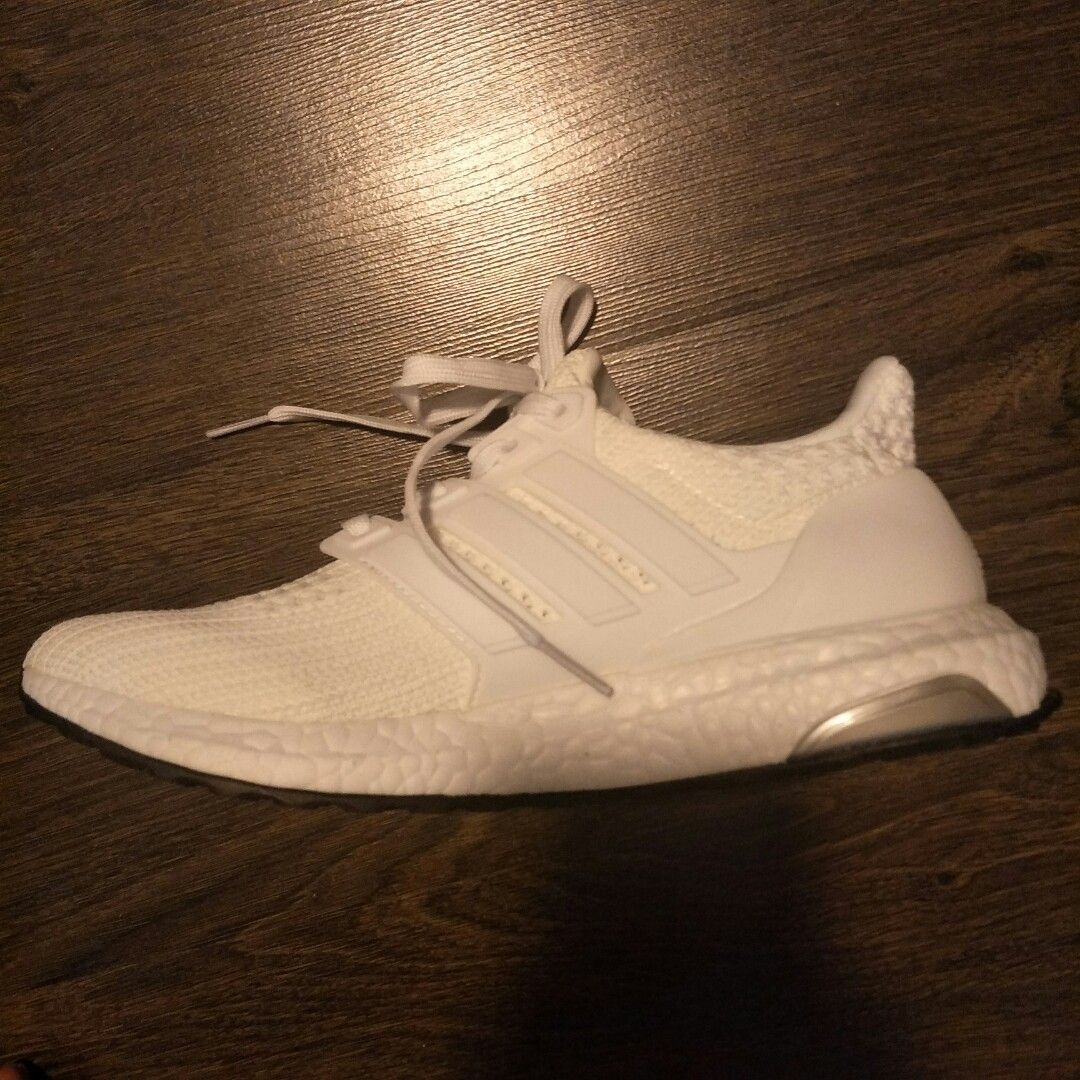 Adidas ultra boost triple white Women s Fashion Footwear