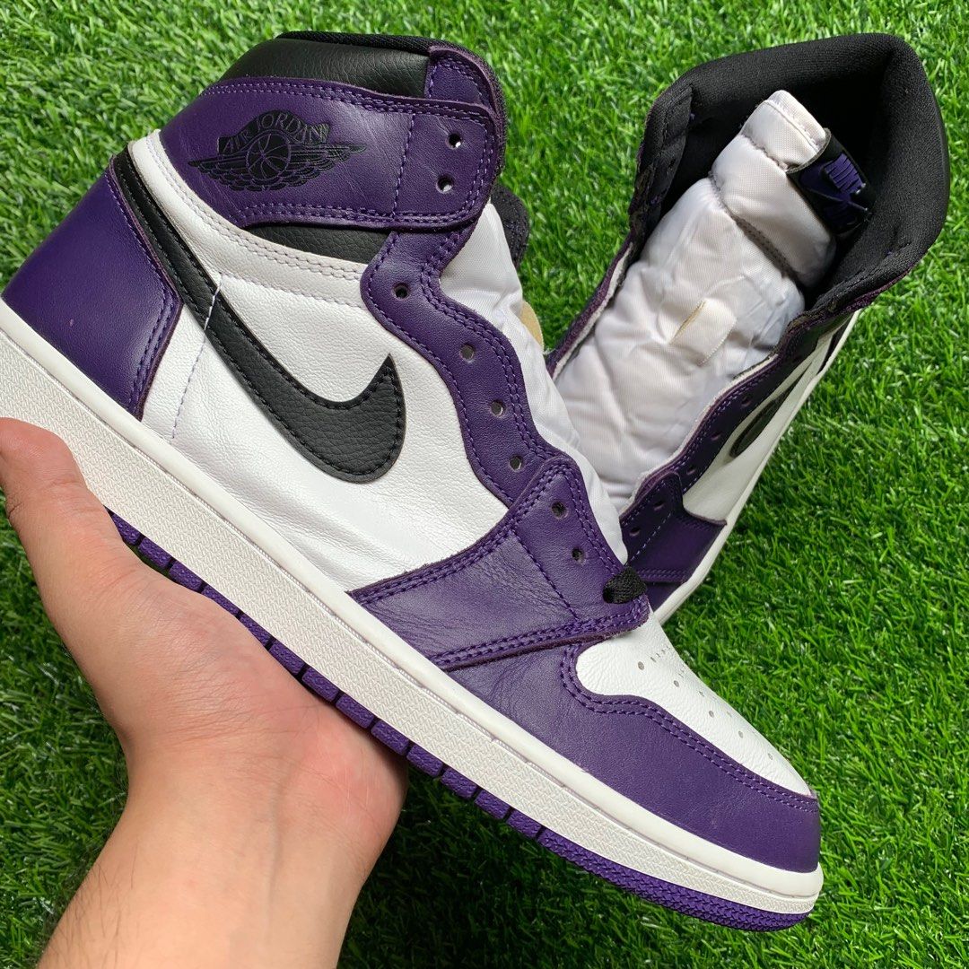 Air Jordan 1 High Court Purple 2.0 Men s Fashion Footwear