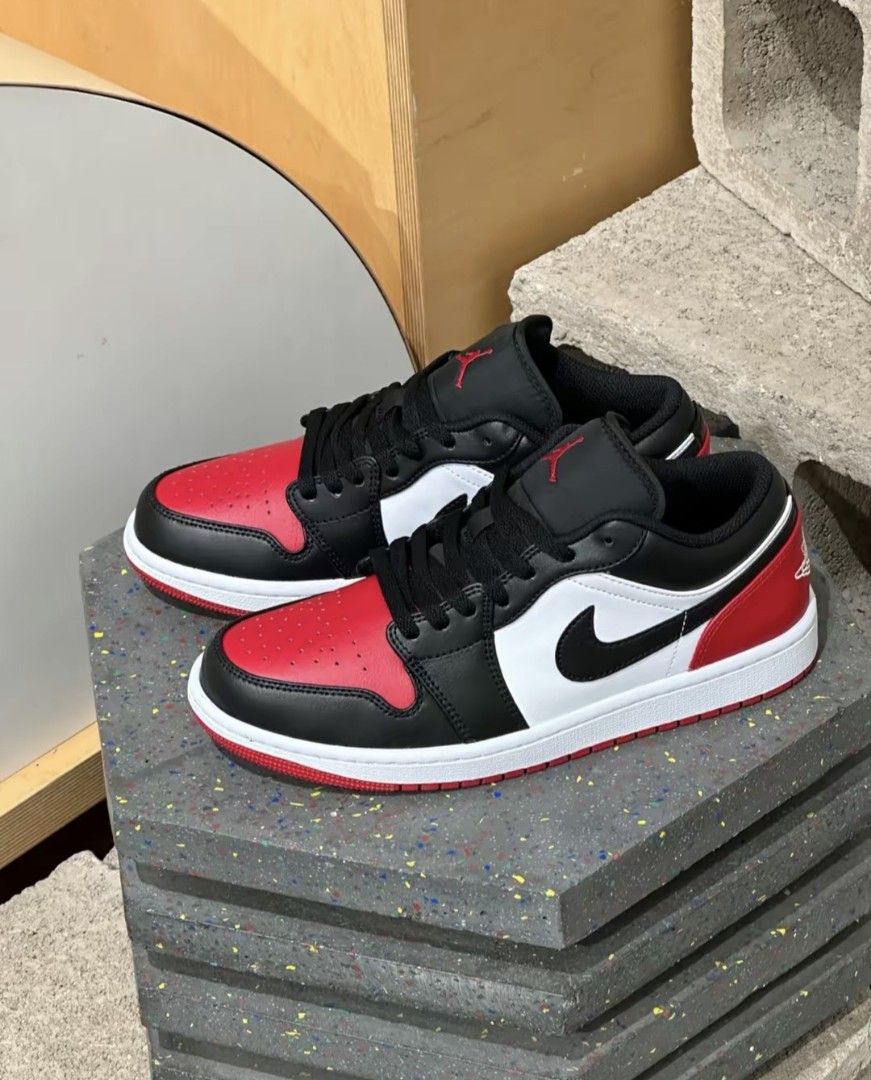 PRE ORDER AJ1 LOW BRED TOE 2.0