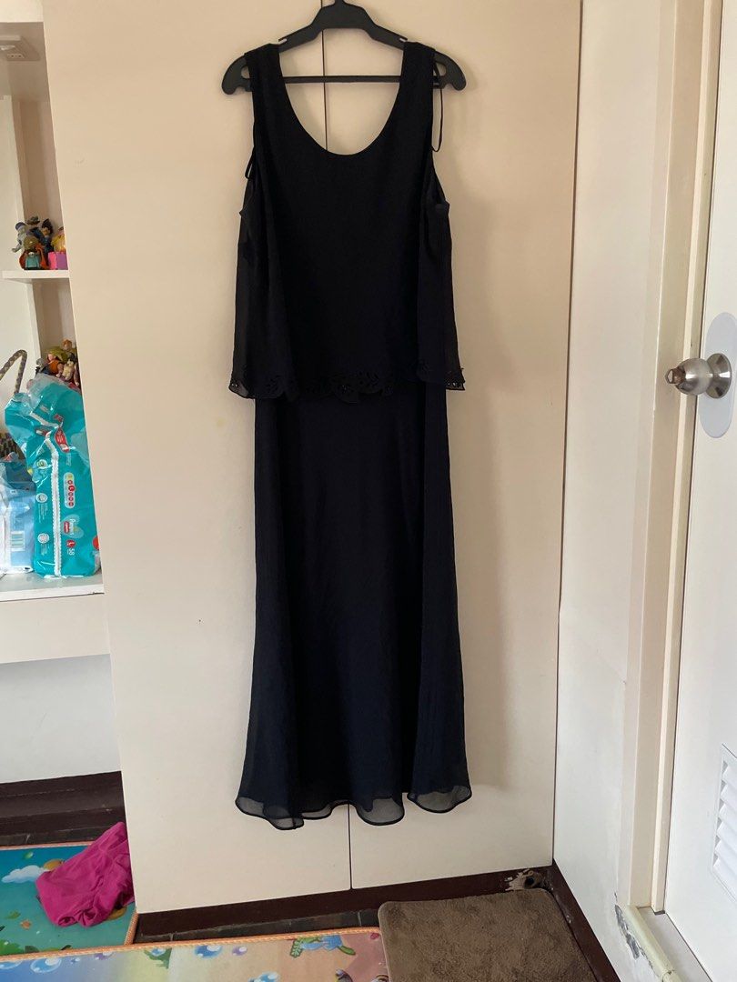 chiffon dress blue White Boho Beach Lace Features:Hook & Eye Closure Color:Light  Blue