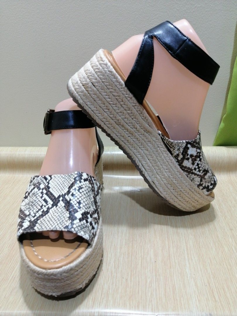 American Eagle Size 7 Women Platform Espadrille Sandals Women s
