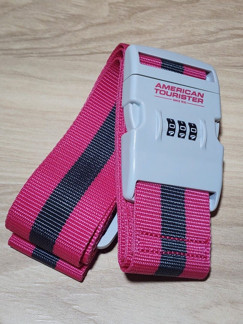 American Tourister 3 Dial Combination Luggage Strap
