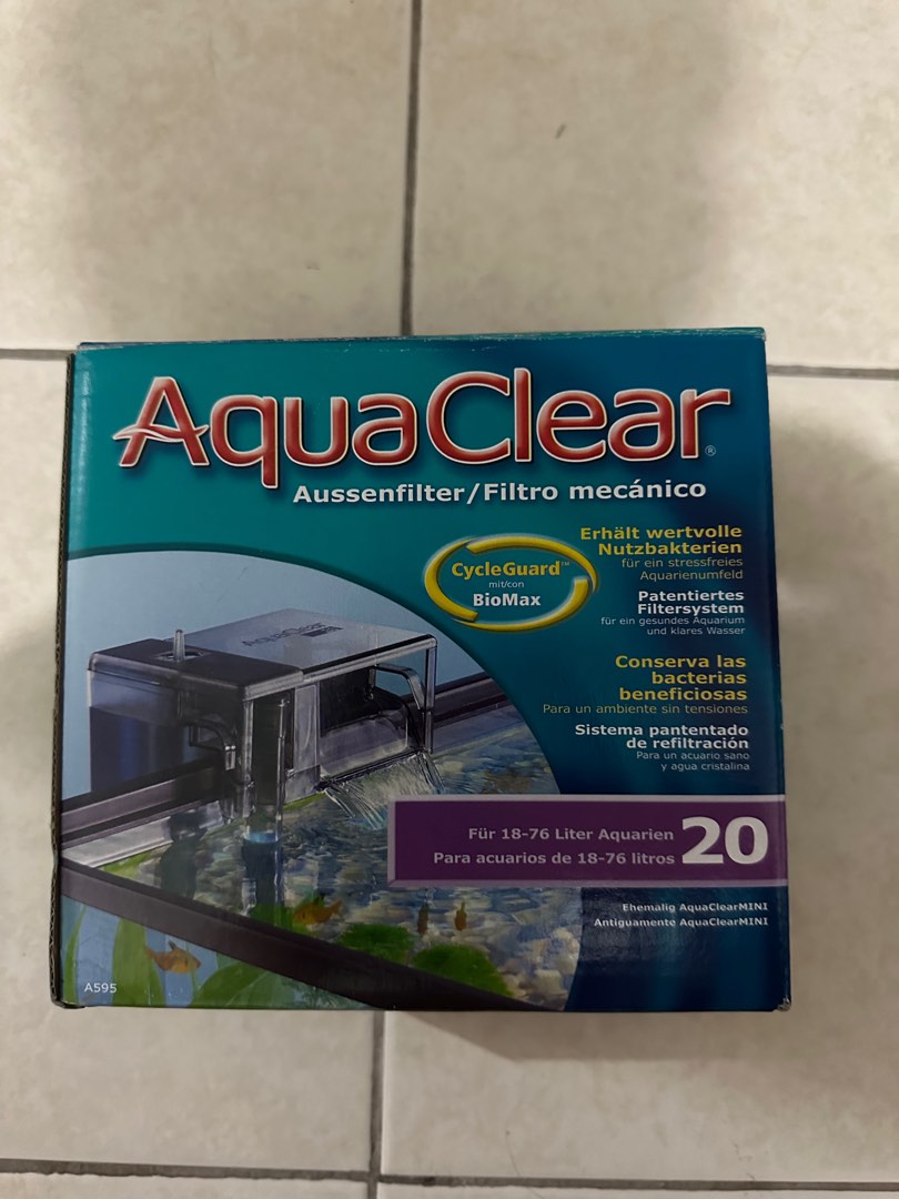 Aquarium aqua clear filter 20, Pet Supplies, Homes & Other Pet