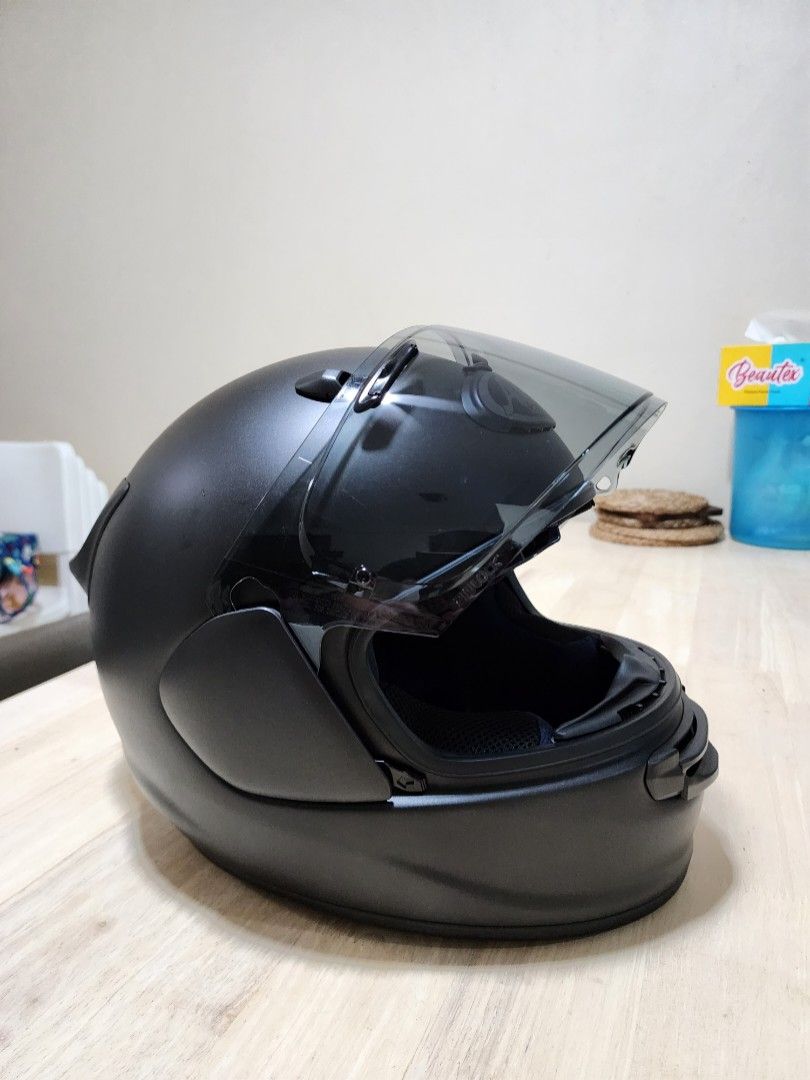 Arai Astro GX Flat Black, Motorcycles, Motorcycle Apparel on Carousell