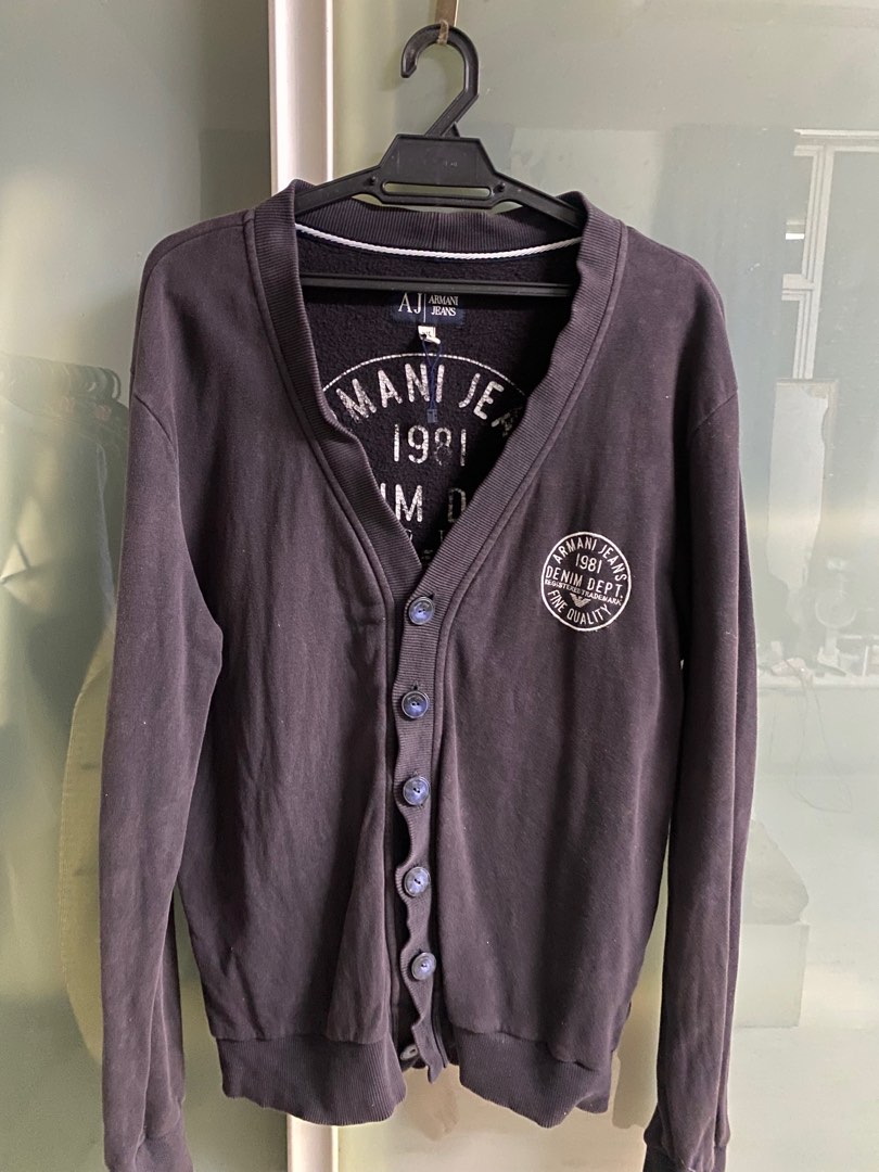 Armani jeans cardigan new arrivals