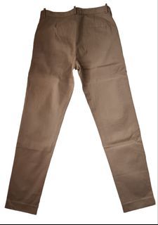 Auth APC Briwn Khaki Cotton Pants 28