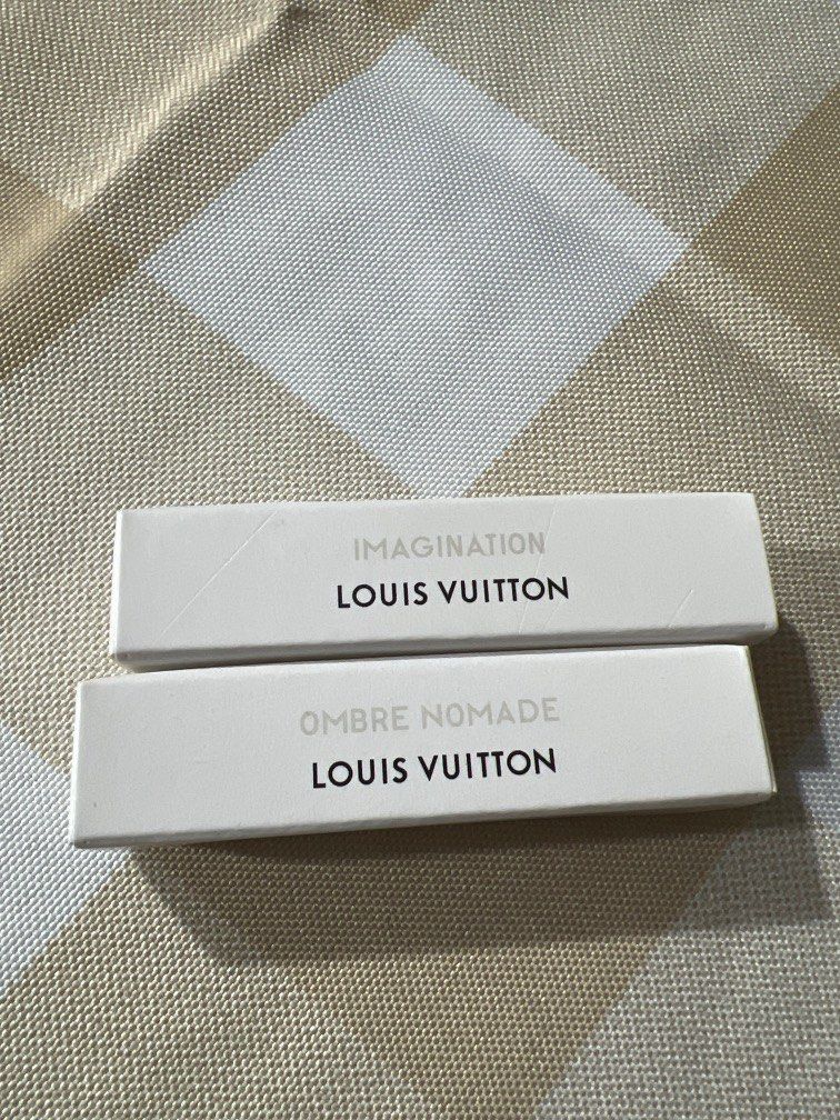 NEW BOX LOUIS VUITTON Perfume fragrance 4 samples 2ml -spray bottle OMBRE  NOMADE