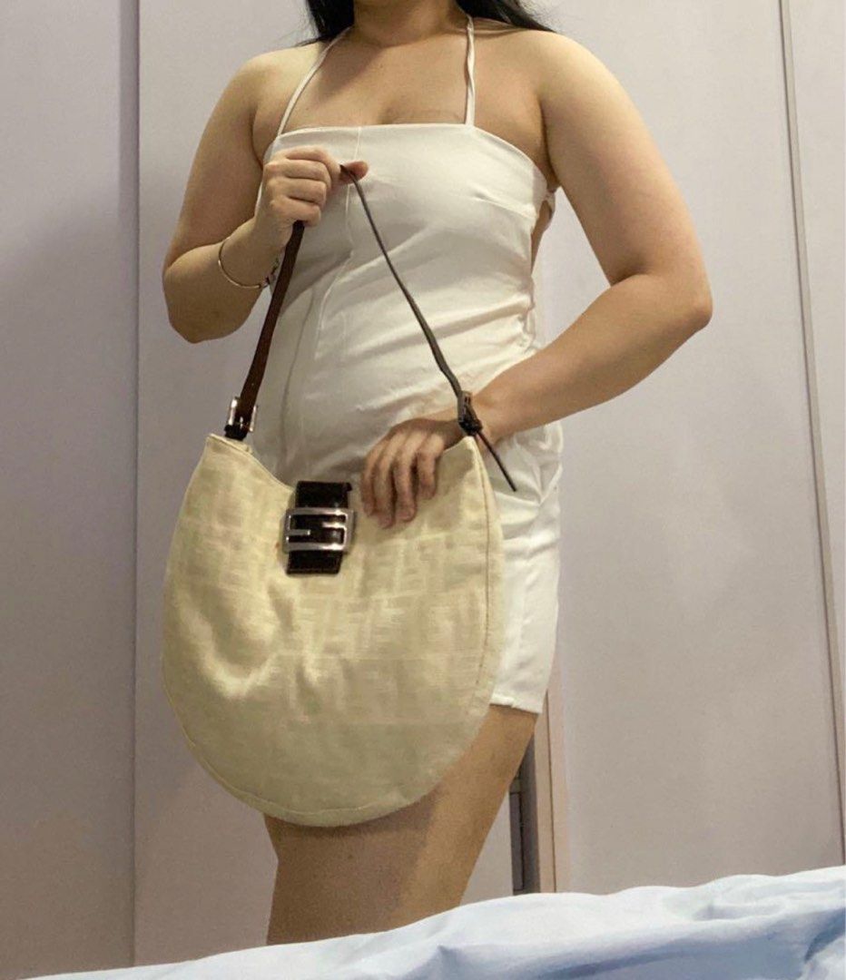 Authentic Fendi Vintage Canvas Tote (Category: Shoulder Bags) located in Pasig City. Submitted by shopg (Listing ID 1261803468, Image 2). Description: - authentic vintage fendi canvas tote.