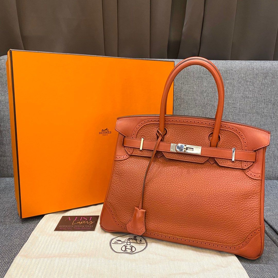 Birkin 30 craie ghw, Luxury, Bags & Wallets on Carousell