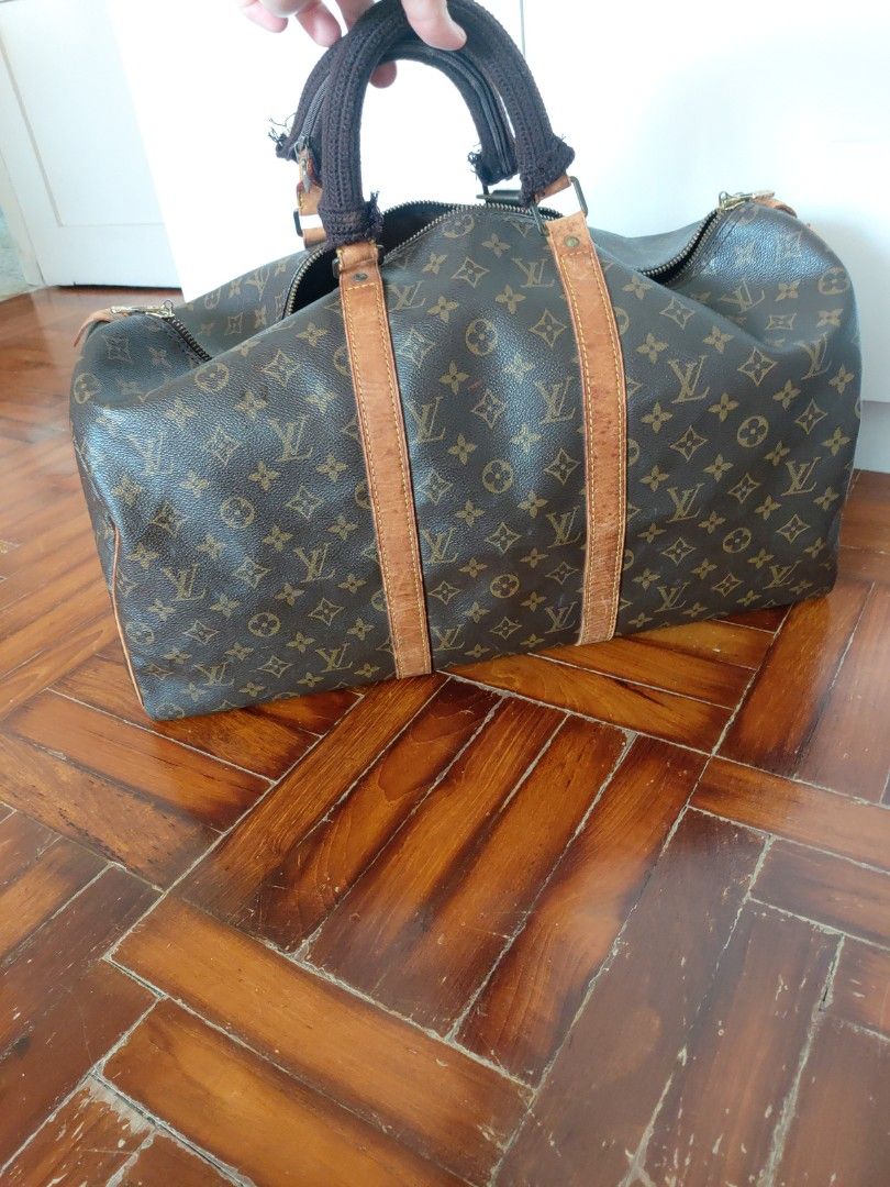 louis vuitton vintage keepall 50 duffle bag, Men's Fashion, Bags,  Briefcases on Carousell