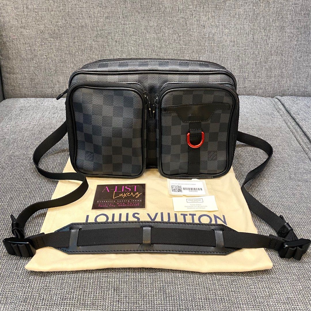 Louis Vuitton LV Utility Messenger Bag Shoulder Bag N40280 Damier