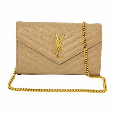 Authentic YSL Envelope WOC Small, Luxury, Bags & Wallets on Carousell