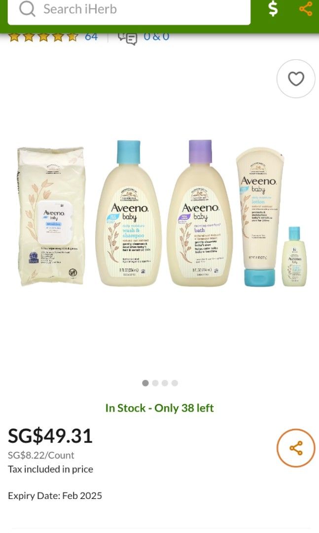 Aveeno baby gift cheap basket
