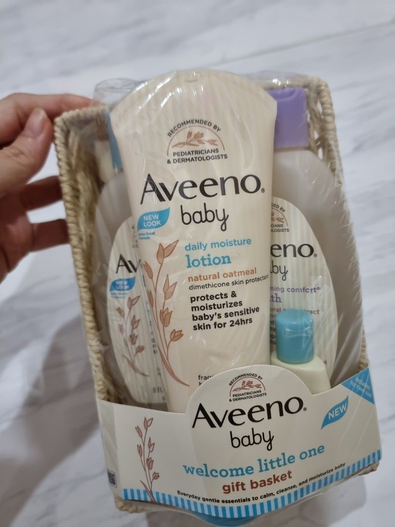 Aveeno Baby gift basket