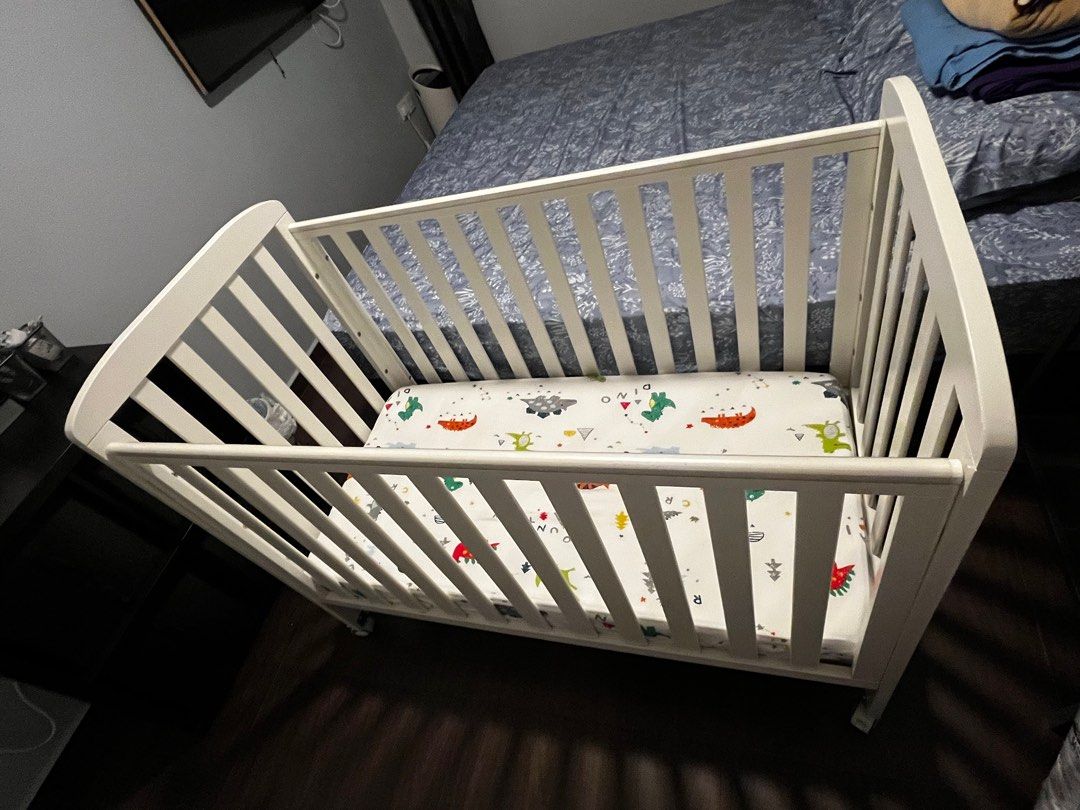 Asda cots sale with mattress