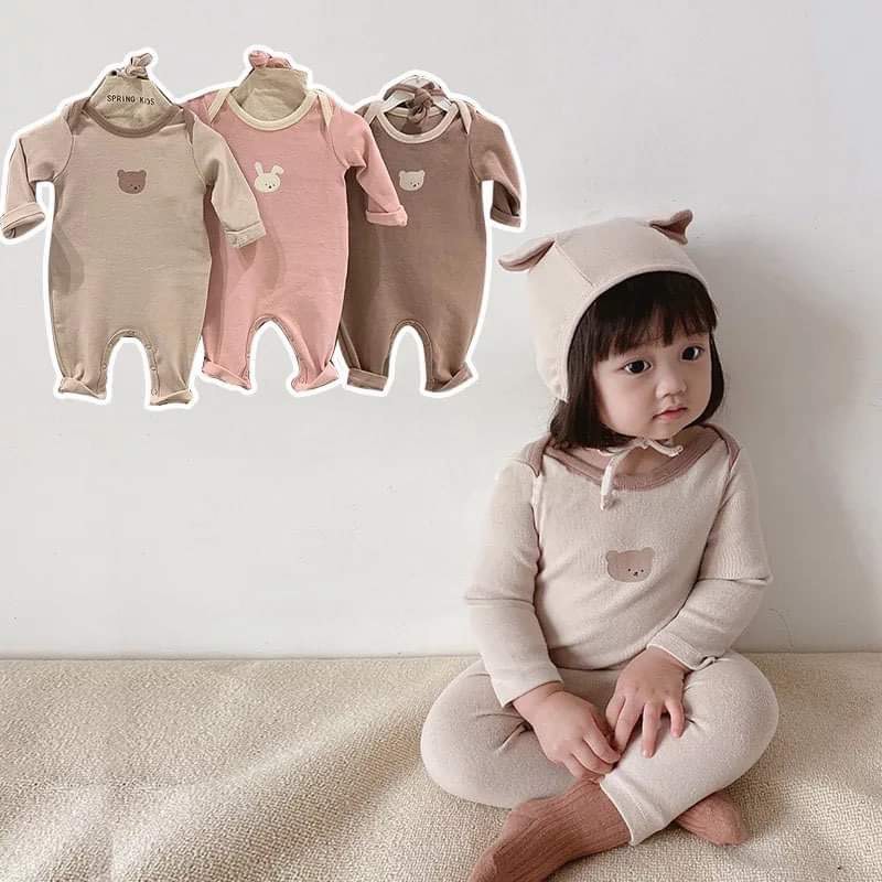 Newborn Baby Pajama Suiting With Cap main image 0