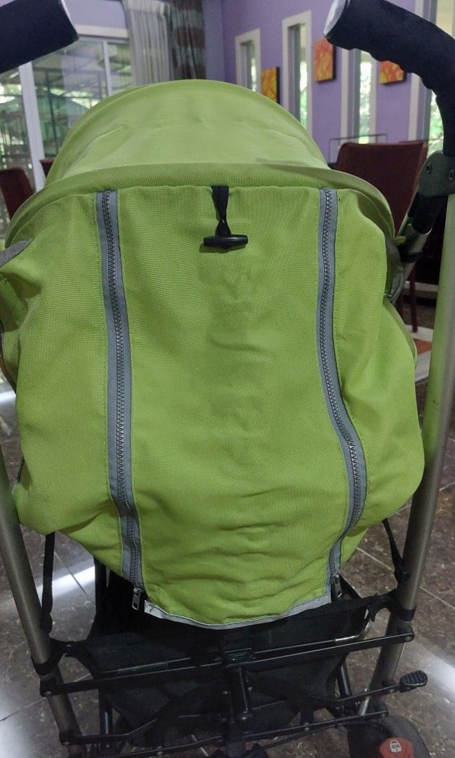 Lime green stroller sale