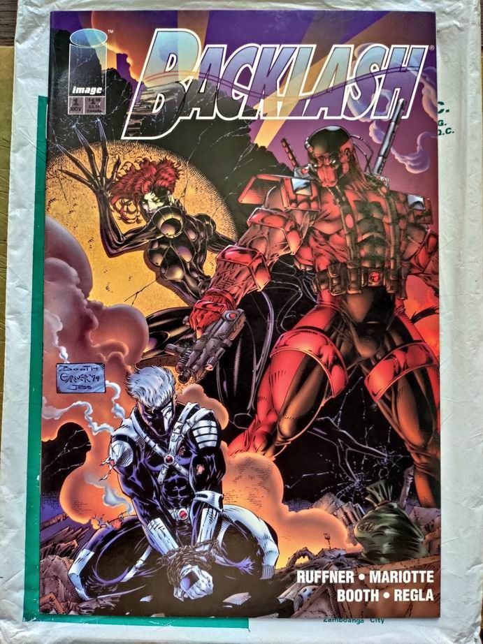 Backlash Comics Set Wildstorm Image (Category: Comics & Manga) located in Paranaque City. Submitted by otakuri (Listing ID 1261833501, Image 1). Description: FS: Backlash Comics Set Wildstorm Image Set inc;ludes the following: - Storm Watch # 3,5 - The Kindred # 2,3,4 - Backlash #1,2,3,4,5,6,7,8 - For Jim Lee / Brett Booth fans only. - What you see is what you get. (Backlash #6,7,8 will also be added in the set) - Fine condition. This are old com