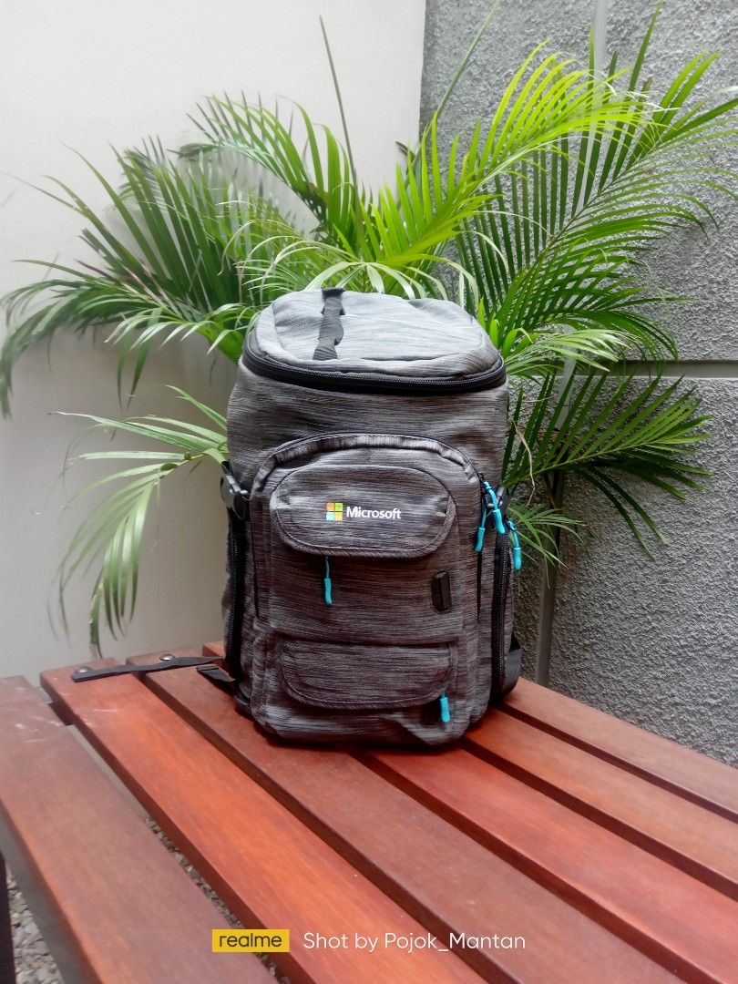 BACKPACK ORIGAUDIO, Fesyen Pria, Tas Dompet Ransel di Carousell