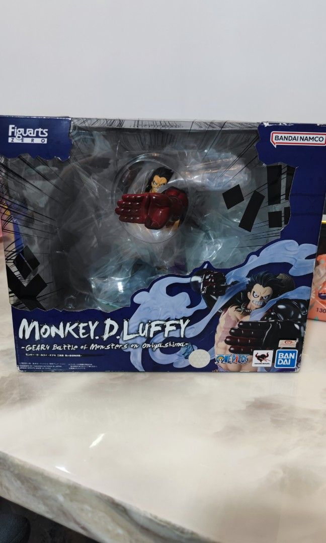 One Piece FiguartsZERO Extra Battle Monkey D. Luffy (Gear 4) Battle of  Monsters on Onigashima