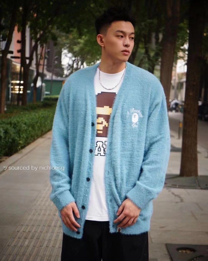 SINSS　Shaggy knit mix cardigan Shaggy knit mix cardigan / シャギーニットミックス