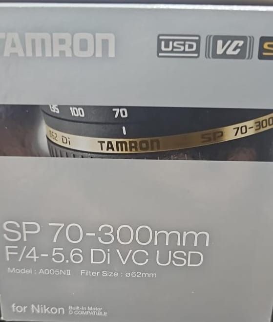 TAMRON SP AF 70-300MM F/4-5.6 Di VC USD FOR NIKON