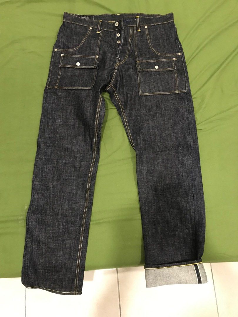 Bushpant Raw Denim House Made in Besut Men s Fashion Bottoms