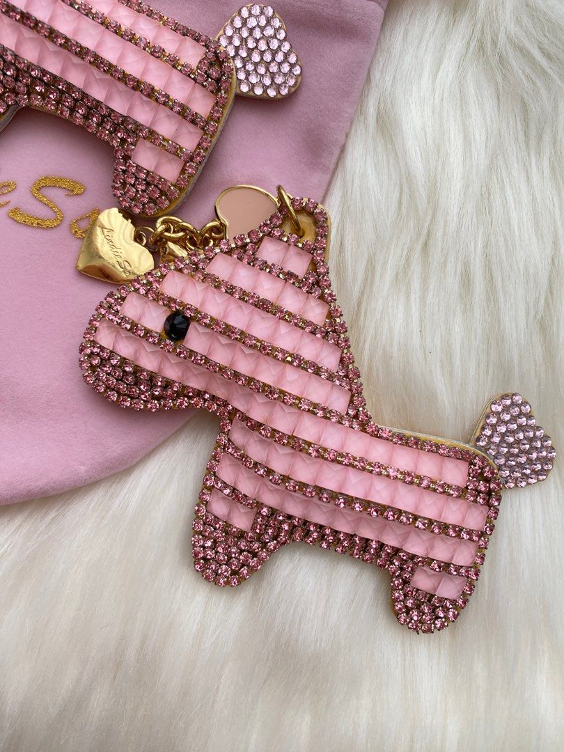 LINDIES CAMELLIA LUCKY CRYSTAL HORSE BAG CHARM