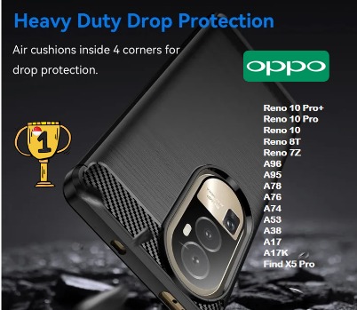 Phone Protective Case For OPPO Reno 10 5g Reno10 Pro Global A58 A78 A98 F23  A17K K11 Find X6 PC TPU Bumper Edge Hard Back Cases