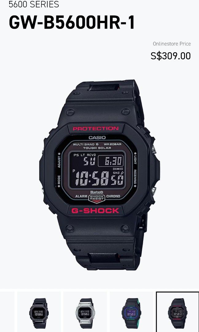 G shock gw b5600hr on sale