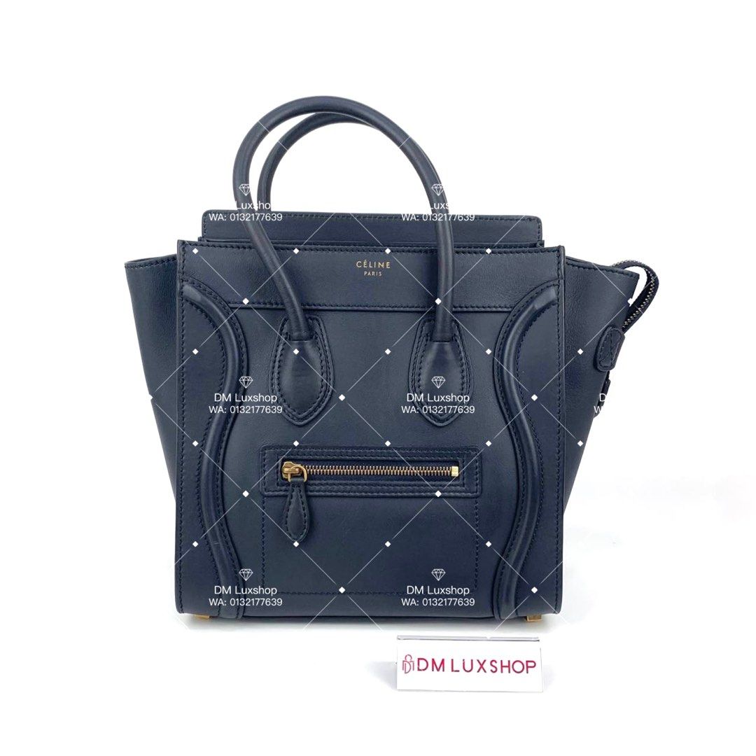 Celine Micro Luggage Tote Bag, Luxury, Bags & Wallets on Carousell