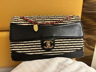 Affordable chanel fabric bag For Sale