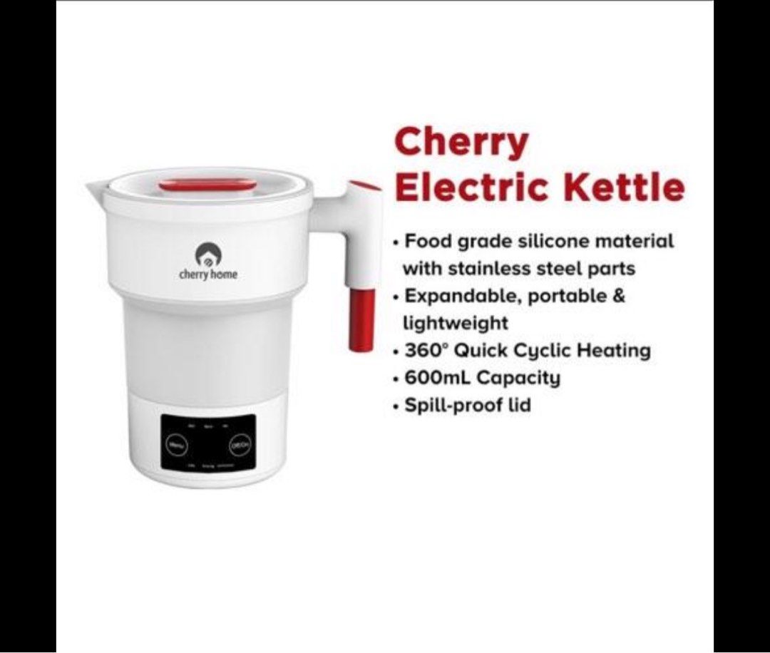 Cherry Electric Kettle Sealed (Category: Kettles & Airpots) located in Makati City. Submitted by cham21 (Listing ID 1261759828, Image 3). Description: .