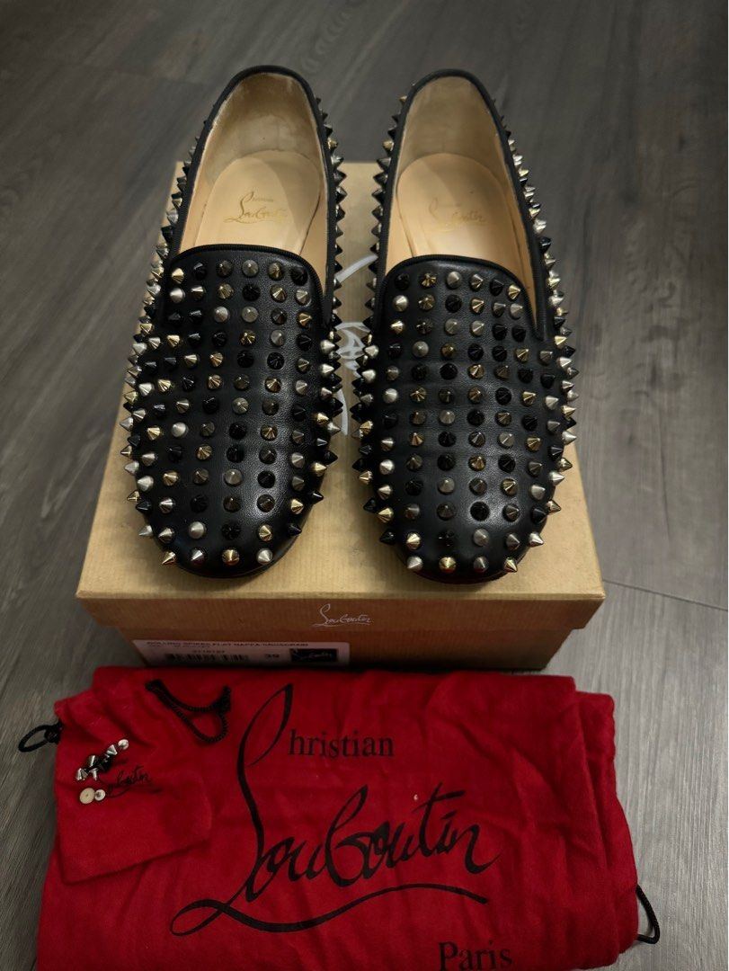 Christian sales louboutin flats