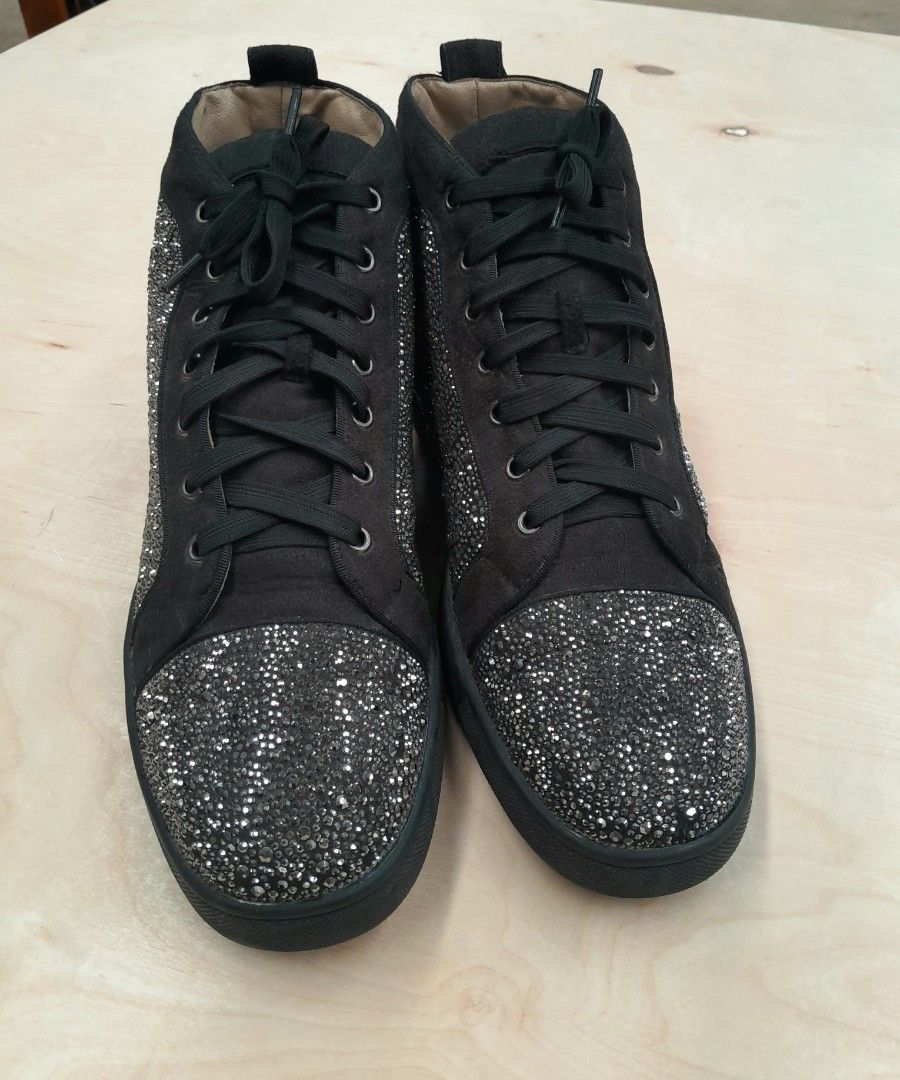 Louboutin swarovski crystal sneakers sale