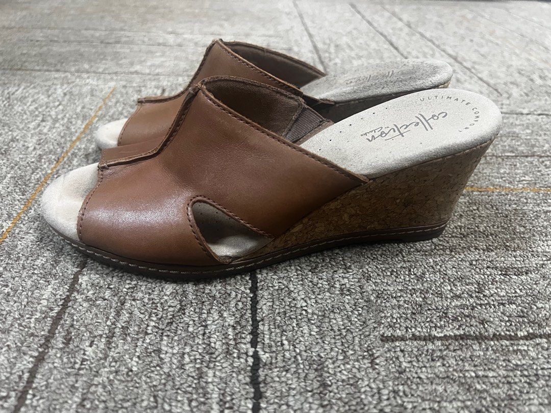 Clarks women's store wedge shoes