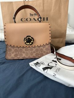 Coach Clara Shoulder Bag Black CE584 – LussoCitta