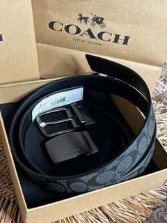 Coach belt for men