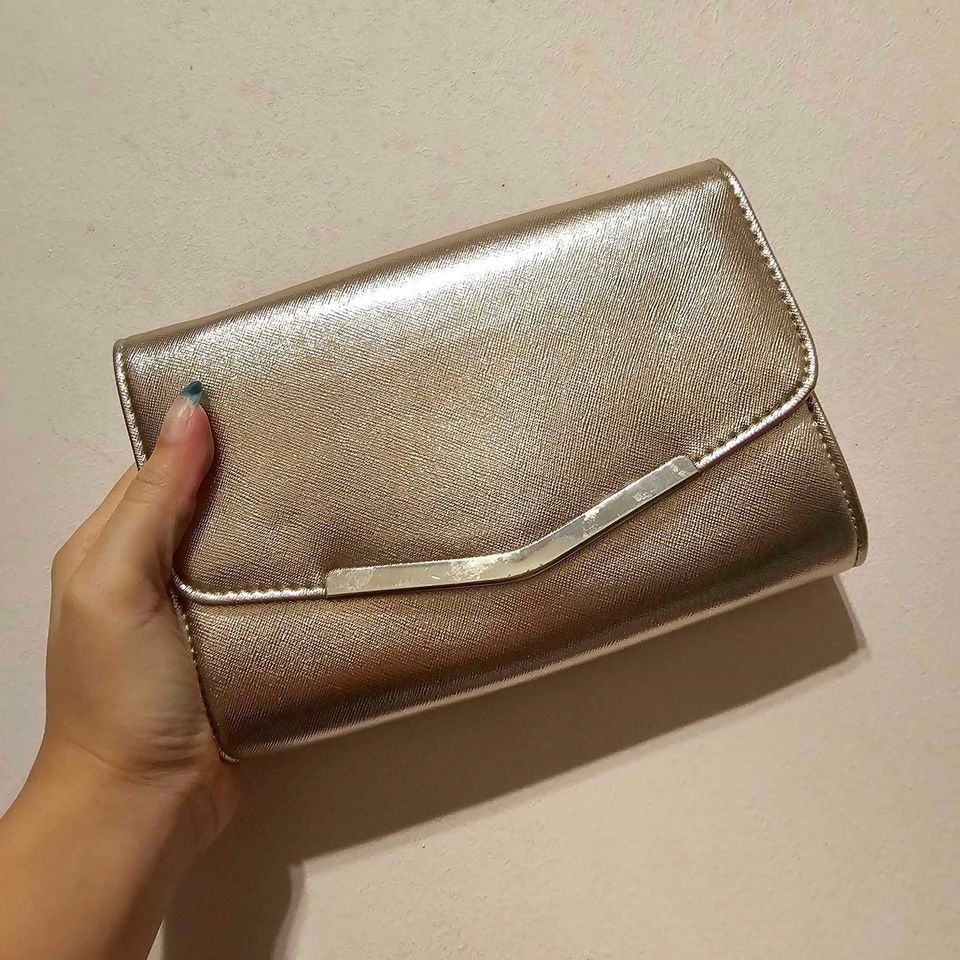 Gold Clutch Bag – colette by colette hayman