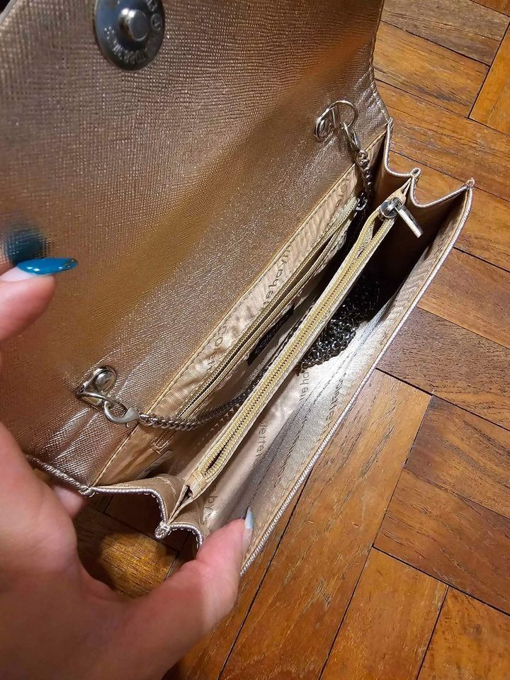 Colette rose on sale gold clutch