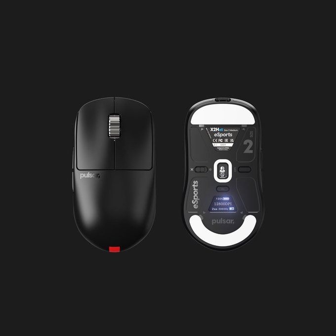 Pulsar X2H eS Tournament Edition Wireless Gaming Mouse (Size 2 