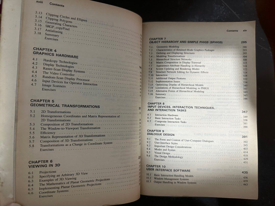 Computer Graphics Principles and Practice 2nd edition in C by James ...